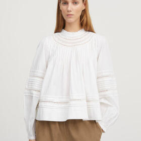 Skall Studio - Skall Studio Bianco Blouse