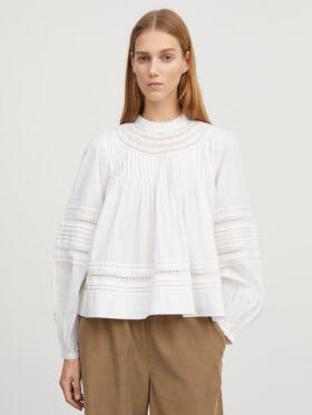 Skall Studio - Skall Studio Bianco Blouse