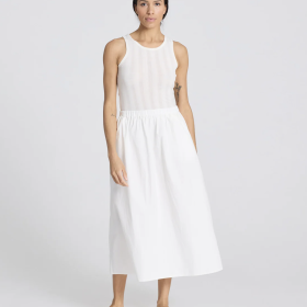 Gai +Lisva - Gai & Lisva Astrid Long Skirt  Poplin