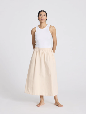 Gai +Lisva - Gai & Lisva Astrid Long Skirt  Poplin