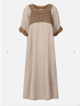 Rabens Saloner - Rabens Saloner Long Angel Dress Caramel